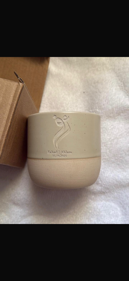 طقم اكواب هبة للملكه عدد2+نحت حسب الطلب