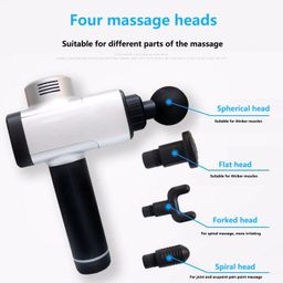 RECHARGEABLE GUN MASSAGER