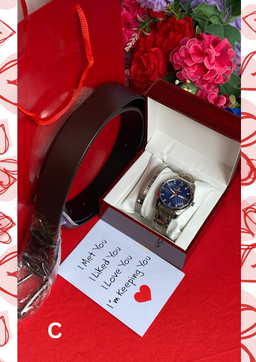 Belt and Watch Gift Set
