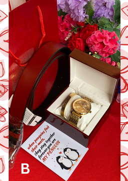 Belt and Watch Gift Set
