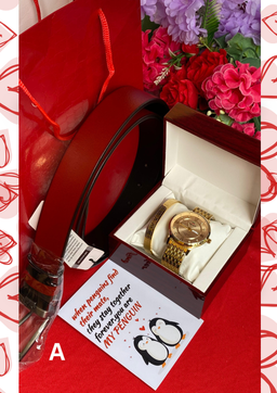 Belt and Watch Gift Set