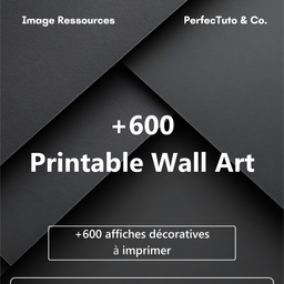 +600 affiches décoratives à imprimer