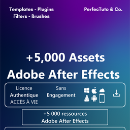 +5 000 ressources Adobe After Effects