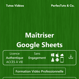 Maîtrisez Google Sheets