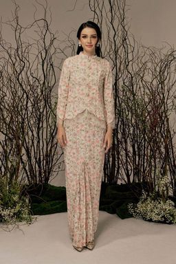 SD Raya 2026 ~ Edlyn Modern Kurung - Blush Pink