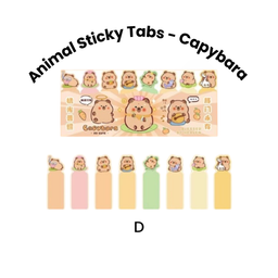 Animal Sticky Tabs - Capybara 