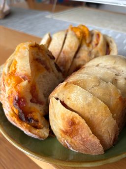 CNY: Bak Kwa + Smoky Cheddar Sourdough