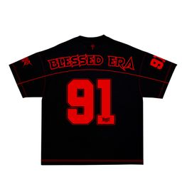 BLESSED ERA JERSEY TEE(red)