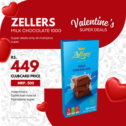 Zellers Milk Chocolate 100g