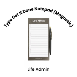 Typo Get It Done Notepad (Magnetic)