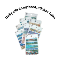 Daily Life Scrapbook Sticker Tabs