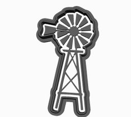 Windmills 2 in 1 Cookie Cutter 