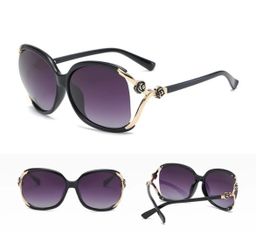 Lunettes De Soleil Polarisées Tendance Grand Cadre Femmes Pare-soleil Lunettes Rétro UV400