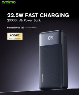 ORAIMO  22.5W FAST CHARGER 20000MAH POWER BANK ( OPB-7200Q)