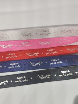 Cintas personalizadas por metros