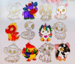 DIY CNY Suncatcher Charm Painting Kit