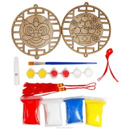 DIY Air-Dry Clay CNY Hanging Deco (Pack of 2)
