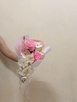 Pinky Artificial Bouquet