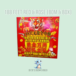 188 FEET RED & ROSE (BOM & BOX)