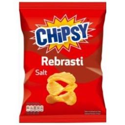 Čips rebrasti 140g