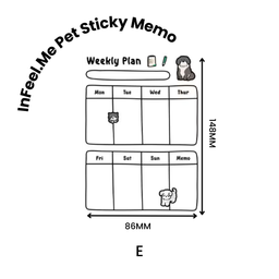 InFeel.Me Pet Sticky Memo