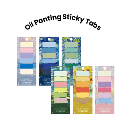 Oil Panting Sticky Tabs