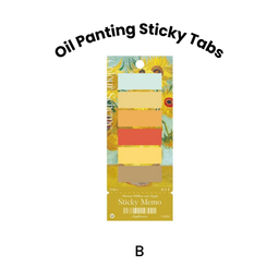 Oil Panting Sticky Tabs