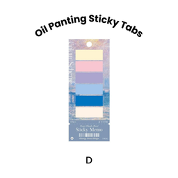 Oil Panting Sticky Tabs
