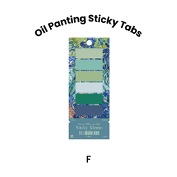 Oil Panting Sticky Tabs
