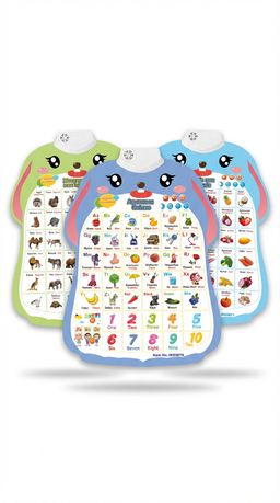 Дамытушы электронды қабырға плакаттары (3 дана)