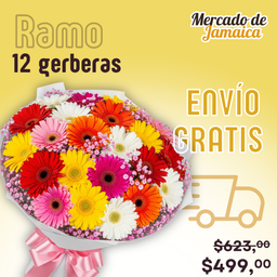 Ramo 12 gerberas