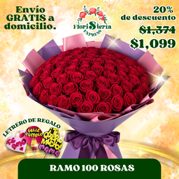Ramo 100 rosas