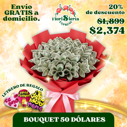 Bouquet 50 dólares