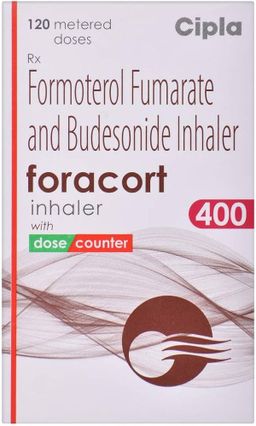 Budesonide 400 mcg + Formoterol Fumarate Dihydrate 6mcg