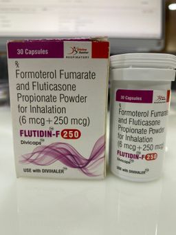 Fluticasone Propionate 250 mcg + Formoterol Fumarate 6 mcg