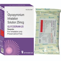 Glycopyrronium 25 mcg Inhalation Solution