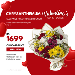 Chrysanthemum Elegance Fresh Flower bunch