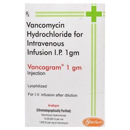 Vancomycin Hydrochloride For Intravenous Infusion I.P. 1Mg