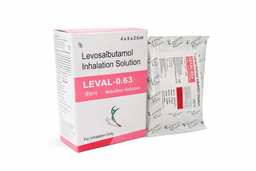 Levosalbutamol 0.63MG Inhalation Solution
