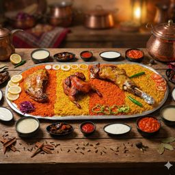 ضلعة + كتف + دجاجة