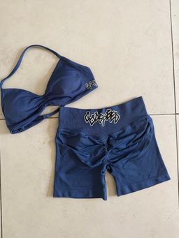 Sports Bra - Moody Blue 