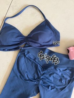 Gym Shorts - Moody Blue 