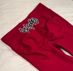 Sports Tights - Racy Red 