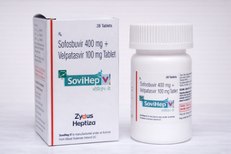Sofobuvir 400mg+ Velpatasvir 100mg Tablets