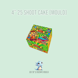 4" 25 SHOOT CAKE (MOULD)