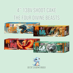 4" 138V SHOOT CAKE - THE FOUR DIVINE BEASTS