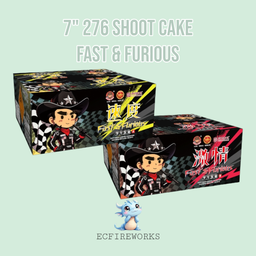 7" 276 SHOOT CAKE - FAST & FURIOUS