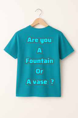 T- Shirt better be a Fountain  