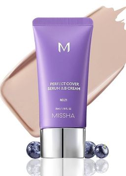 Missha M PERFECT COVER SERUM BB CREAM #21 LIGHT BEIGE 50ML