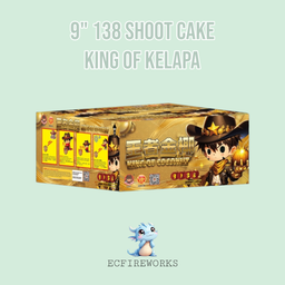 9" 138 SHOOT CAKE - KING OF KELAPA